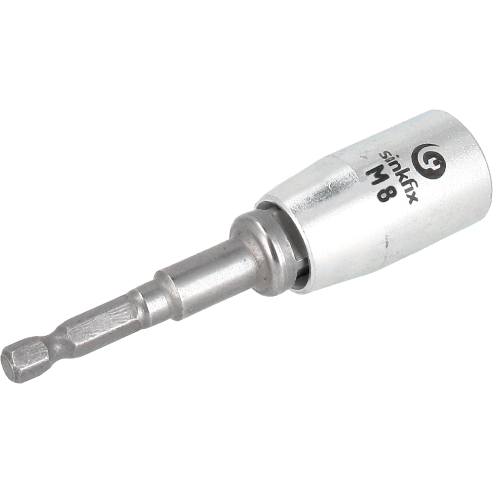 Hylsadapter M8 1/2"