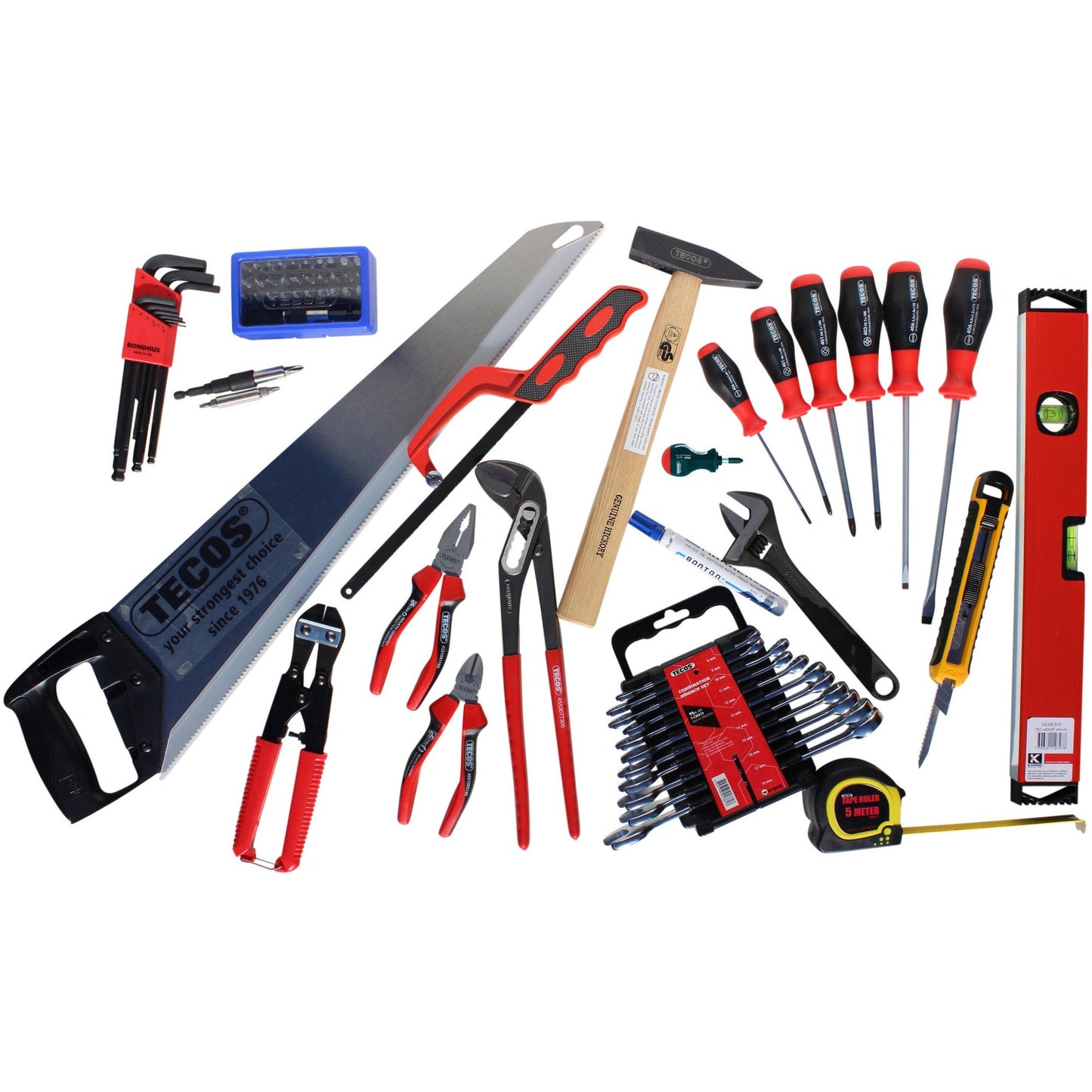 Työkalulaukku Polytex 76 osaa