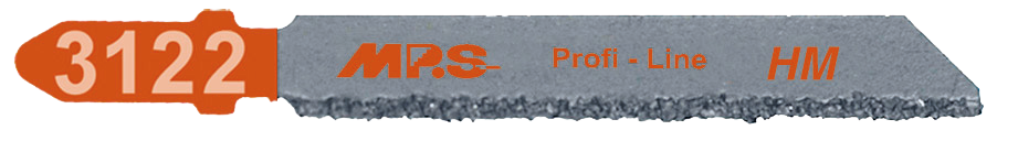 Pistosahanterä 3122 1 kpl, 85 mm HM Grit30 tpi