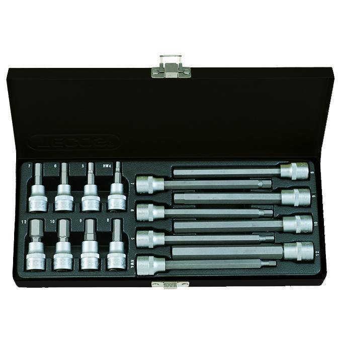 T-6616M Kuusiohylsysarja 3/8" 16 osaa