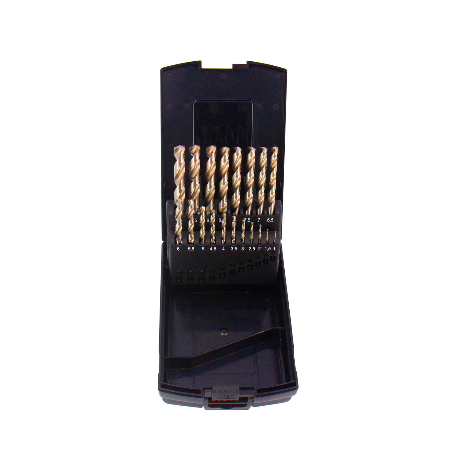 HSS Metalliporasarja, Cobalt 5% - 19 osaa