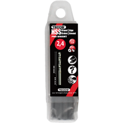 HSS pora Pro Bright 2,4 x 54 mm - 10 kpl.