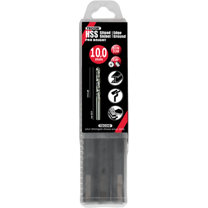 HSS Pro Bright 10,0 x 133 mm - 10 kpl.