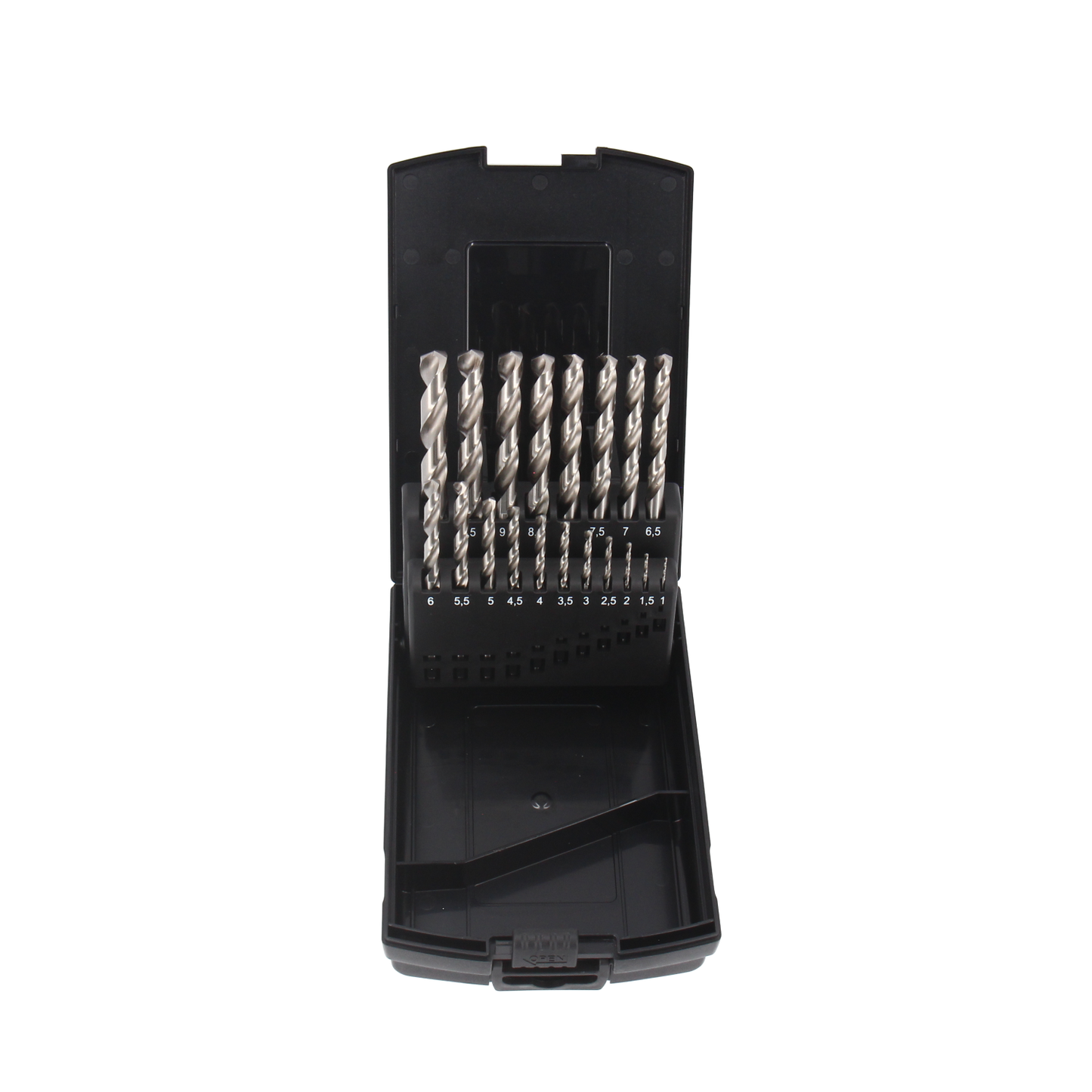 HSS-metalliporasarja Pro Bright 19 osaa