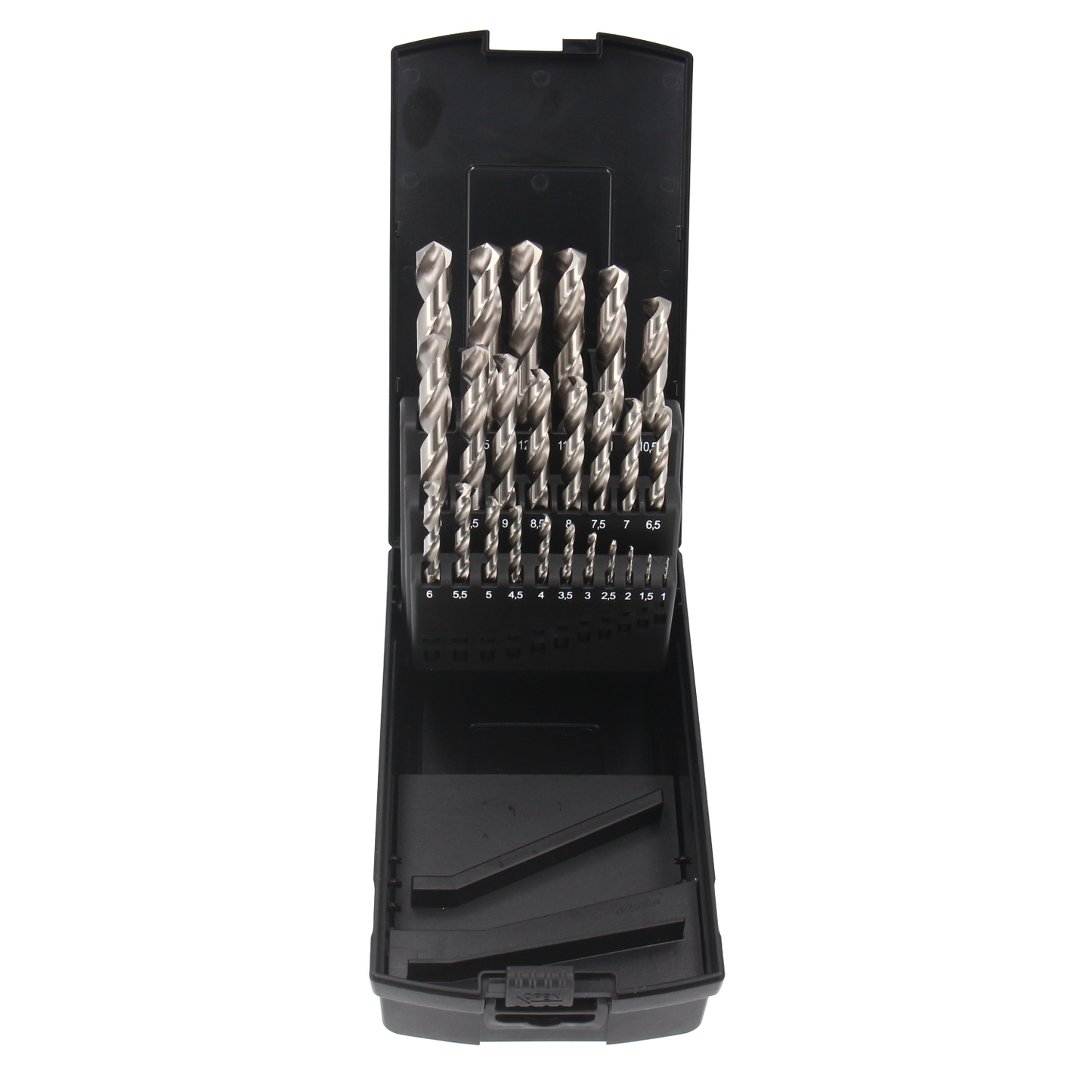HSS-metalliporasarja Pro Bright 25 osaa