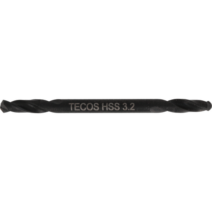 HSS-M2 nittipora 3,2 × 49 mm - 3 kpl.