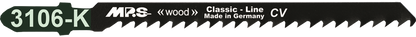 Pistosahanterä 3106-K, 2 kpl 100 mm CrV 8 tpi