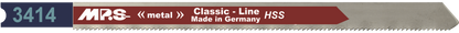 Pistosahanterät 3414 2 kpl 1,2 mm, 132 mm HSS 21 tpi