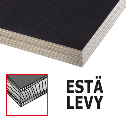 Pistosahanterä 3101KR 100 kpl, 100 mm CrV 10/14tpi