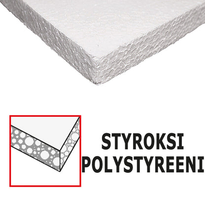 Pistosahanterä 3105 2 kpl, 100 mm CrV 6 tpi